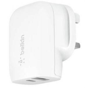 Belkin 32W USB-C Dual Wall Charger - White