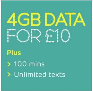 EE 4GB Pay As You Go SIM Card Excluded from the Argos 30 day money back guarantee.