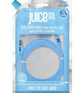 Juice USB to Lightning 3m Charging Cable - Blue