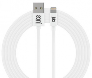 Juice USB to Lightning 3m Charging Cable - White