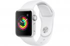 Apple Watch Series 3 GPS | 38mm | Silver Aluminium Case with White Sport Band