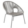 Argos Home Nordic Spring Garden Chair - Grey