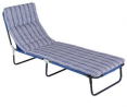 Argos Home Sun Lounger Cushion - Coastal Stripe