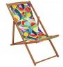 Argos Home Wooden Deck Chair - Ipanema Fruit