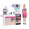 Barbie Coffee Shop Playset with Doll
