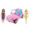 Barbie Jeep with 2 Dolls
