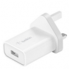 Belkin 12W USB-A Wall Charger with QC3 Plug - White Price In Ireland