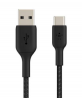 Belkin Braided USB-C to USB-A 3m Cable - Black Price In Ireland