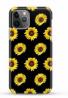 Coconut Lane iPhone 11 Pro Max Sunflower Phone Case - Black price in Ireland