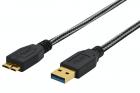 Ednet USB 3.0 A to Micro B Cable | 1m