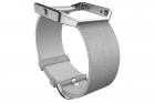 Fitbit Blaze Leather Band with Stainless Steel Frame | Mist Grey | Large