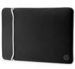 HP 15.6 Inch Reversible Laptop Sleeve - Silver & Black