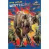 Jurassic World Birthday Card No Age