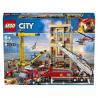 LEGO 60216 City Downtown Fire Brigade Crane Truck Copter Set