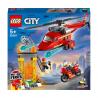 LEGO 60281 City Fire Rescue Helicopter and Motorbike Toy