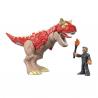 maginext Jurassic World Carnotaurus and Dr. Malcolm