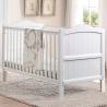 Nested Sorrento Cot Bed Grey