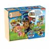 PAW Patrol 3 Pack Wooden Puzzles in Wood Storage Tray