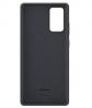 Samsung Note20 Silicone Cover - Mystic Black