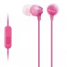 Sony In Ear Wired Headphones Pink