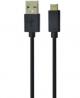 USB to Type C 2m Charging Cable - Black