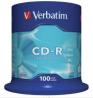 Verbatim CD-R 52x Speed - 100 Pack Spindle
