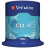 Verbatim CD-R 52x Speed - 100 Pack Spindle