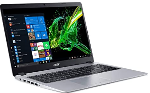 Acer Aspire 5 Slim Laptop, 15.6 inches Full HD IPS Display, AMD Ryzen 3 3200U, Vega 3 Graphics, 4GB DDR4, 128GB SSD, Backlit Keyboard, Windows 10 in S