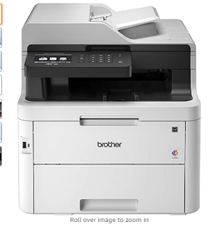 Brother MFC-L3750CDW Digital Color All-in-One Printer, Laser Printer Quality, Wireless Printing, Duplex Printing, Amazon Dash Replenishment Ready