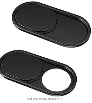 CloudValley Webcam Cover Slide[2-Pack], 0.023 Inch Ultra-Thin Metal Web Camera Cover for MacBook Pro, iMac, Laptop, PC, iPad Pro, iPhone 8/7/6 Plus, P