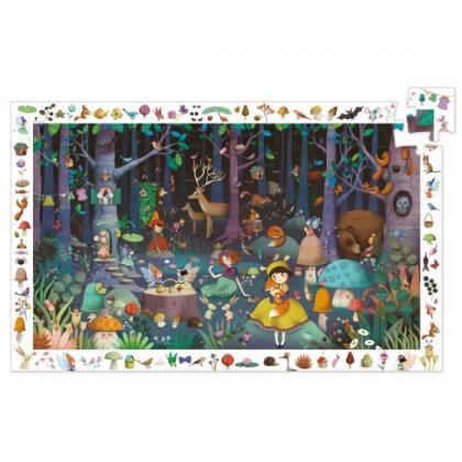 Enchanted Forest 100pc Puzzle By Djeco