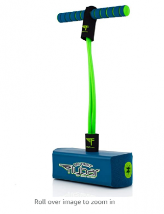 Flybar My First Foam Pogo Jumper for Kids Fun and Safe Pogo Stick for Toddlers, Durable Foam and Bungee Jumper for Ages 3 and up, Supports up to 250lb