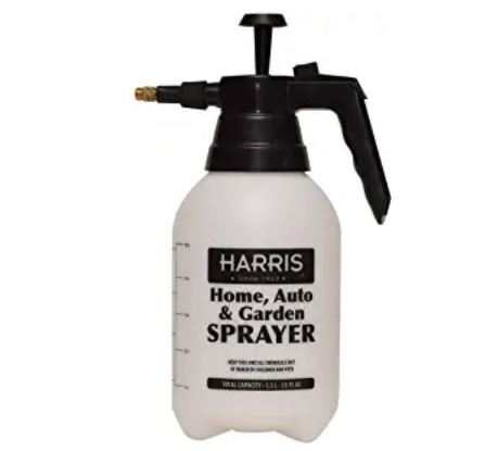HARRIS Pump Sprayer for Home, Garden and Auto, 1.5L