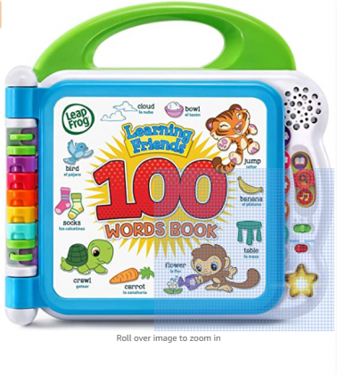 LeapFrog Learning Friends 100 Words Book (Frustration Free Packaging), Green