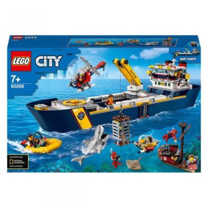 LEGO 60266 City Ocean Exploration Ship Floating Toy Boat