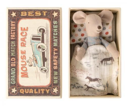 Little Brother Mouse In Matchbox - 0723