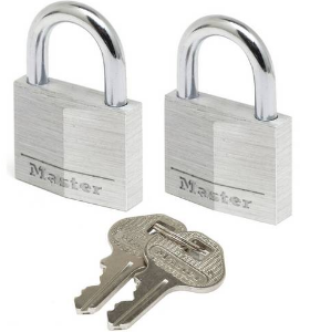 Master Lock Aluminium Padlock – Twin Pack