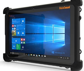 MobileDemand Flex 10B Rugged Touchscreen Tablet | Ultra Lightweight | 10.1-in Display | Windows 10 Pro | MIL-STD-810G |3000mAh Battery| Quad Core Cele