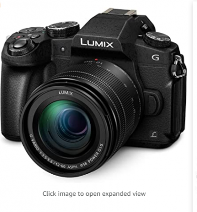 Panasonic LUMIX G85 4K Digital Camera, 12-60mm Power O.I.S. Lens, 16 Megapixel Mirrorless Camera, 5 Axis In-Body Dual Image Stabilization, 3-Inch Tilt