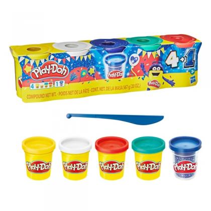 Play-Doh Sapphire Celebration 5-Pack of Modelling Compound
