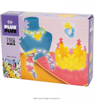 PLUS PLUS - Instructed Play Set - 170 Piece Jewelry - Construction Building Stem Toy, Interlocking Mini Puzzle Blocks for Kids