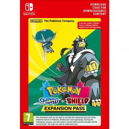 Pokemon Sword or Shield Expansion Pass (Digital Download)
