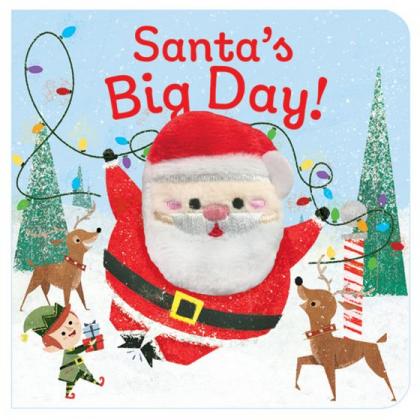 Santa’s Big Day Chunky Finger Puppet Book