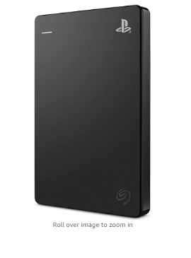 Seagate (STGD2000100) Game Drive for PS4 Systems 2TB External Hard Drive Portable HDD – USB 3.0, Officially Licensed Product
