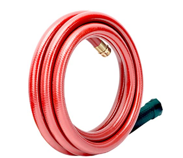 Solution4Patio Homes Garden 5/8 in. x 10 ft. Short Hose Male/Female Lead-Hose, No Leaking, High Water Pressure Solid Brass Fitting for Water Softener,