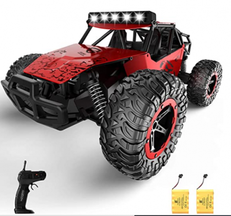 SZJJX Remote Control Car for Boys Girls, 20+ Km/h High Speed RC Trucks Car, 1:14 Scale Fast All Terrains Off Road Monster Crawler Vehicle Toy with Hea