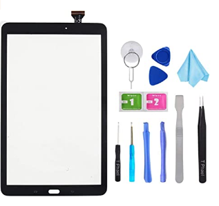 T Phael Black Touch Screen Digitizer for Samsung Galaxy Tab A 10.1 - Glass Replacement Parts for T580 T585 SM-T580 SM-T585 2016 (Not Include LCD) with