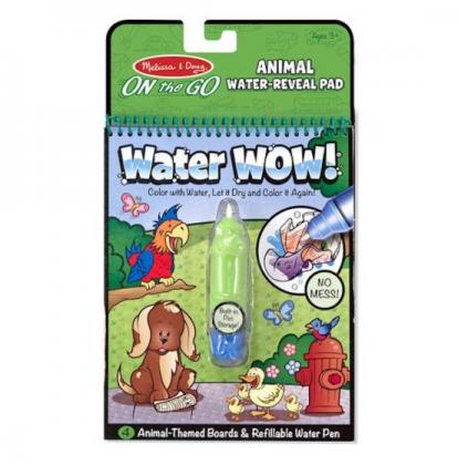 Water Wow! - Animals Water Reveal Pad - ON The GO Travel Activity