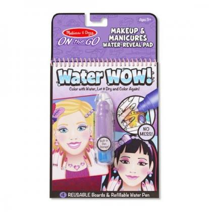 Water Wow! - Makeup And Manicures Water Reveal Pad - ON The GO Travel Activity