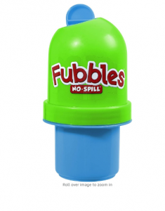 Little Kids Fubbles No-Spill Tumbler Includes 4oz Bubble Solution and bubble wand (tumbler colors ma